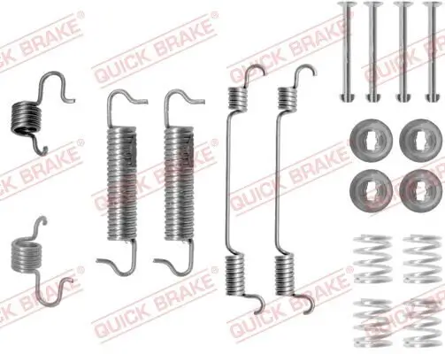 Zubehörsatz, Bremsbacken QUICK BRAKE 105-0780 Bild Zubehörsatz, Bremsbacken QUICK BRAKE 105-0780