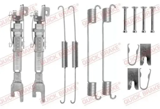 Zubehörsatz, Bremsbacken Hinterachse QUICK BRAKE 105-0781S Bild Zubehörsatz, Bremsbacken Hinterachse QUICK BRAKE 105-0781S