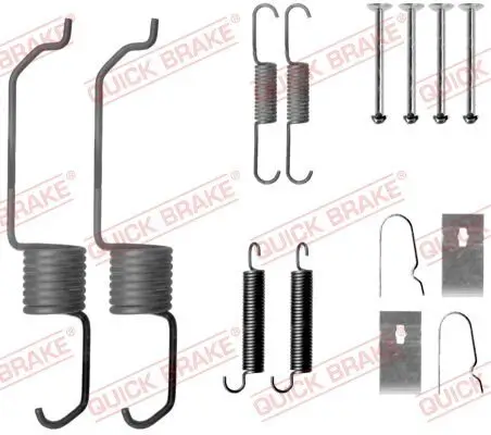 Zubehörsatz, Bremsbacken QUICK BRAKE 105-0798