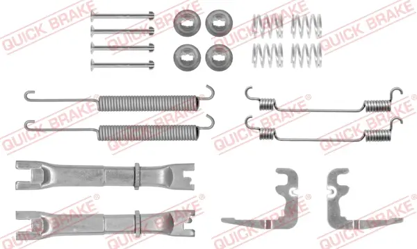 Zubehörsatz, Bremsbacken QUICK BRAKE 105-0806S