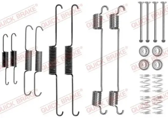 Zubehörsatz, Bremsbacken QUICK BRAKE 105-0817 Bild Zubehörsatz, Bremsbacken QUICK BRAKE 105-0817