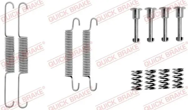 Zubehörsatz, Feststellbremsbacken Hinterachse QUICK BRAKE 105-0826