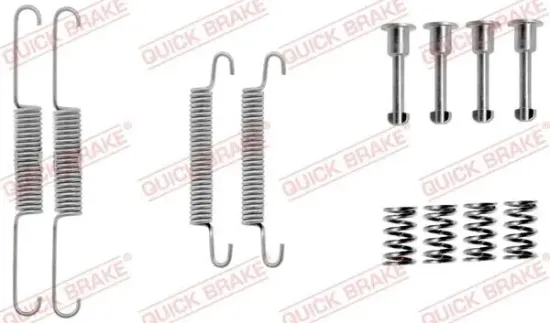 Zubehörsatz, Feststellbremsbacken Hinterachse QUICK BRAKE 105-0826 Bild Zubehörsatz, Feststellbremsbacken Hinterachse QUICK BRAKE 105-0826
