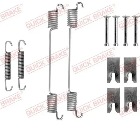 Zubehörsatz, Bremsbacken QUICK BRAKE 105-0836 Bild Zubehörsatz, Bremsbacken QUICK BRAKE 105-0836