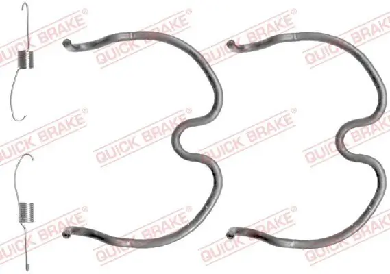 Zubehörsatz, Bremsbacken QUICK BRAKE 105-0837