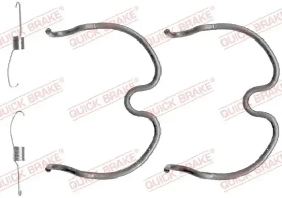 Zubehörsatz, Bremsbacken QUICK BRAKE 105-0837 Bild Zubehörsatz, Bremsbacken QUICK BRAKE 105-0837