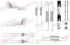 Zubeh&ouml;rsatz, Bremsbacken Hinterachse QUICK BRAKE 105-0854S