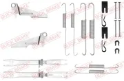 Zubehörsatz, Bremsbacken Hinterachse QUICK BRAKE 105-0854S