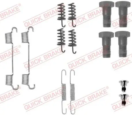 Zubehörsatz, Feststellbremsbacken QUICK BRAKE 105-0867 Bild Zubehörsatz, Feststellbremsbacken QUICK BRAKE 105-0867