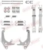 Zubeh&ouml;rsatz, Bremsbacken Hinterachse QUICK BRAKE 105-0870S