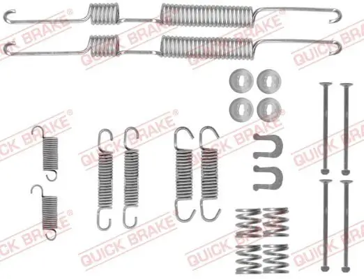 Zubehörsatz, Bremsbacken Hinterachse QUICK BRAKE 105-0870X