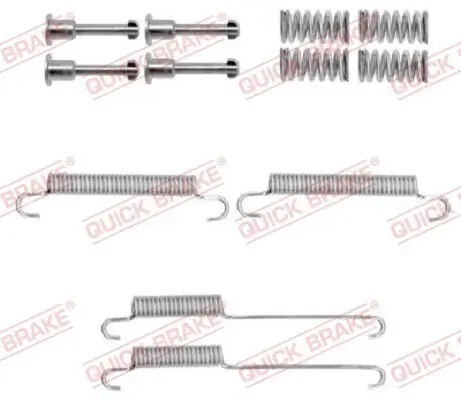 Zubehörsatz, Feststellbremsbacken QUICK BRAKE 105-0892