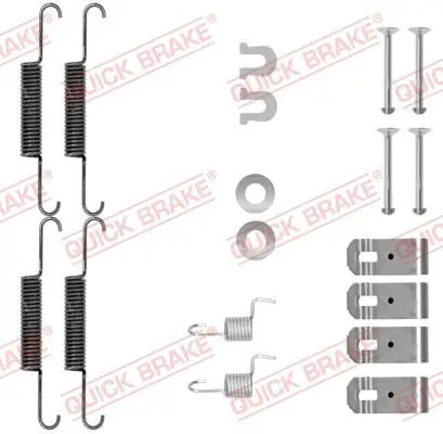 Zubehörsatz, Feststellbremsbacken QUICK BRAKE 105-0895 Bild Zubehörsatz, Feststellbremsbacken QUICK BRAKE 105-0895