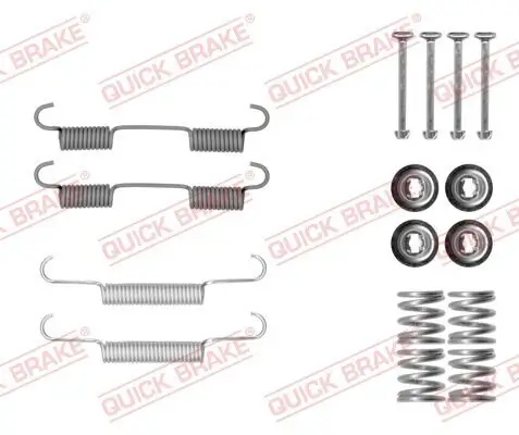 Zubehörsatz, Feststellbremsbacken QUICK BRAKE 105-0896