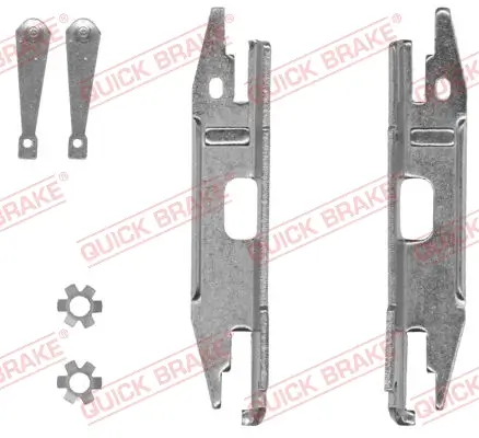 Nachsteller-Satz, Trommelbremse Hinterachse QUICK BRAKE 105 53 002 Bild Nachsteller-Satz, Trommelbremse Hinterachse QUICK BRAKE 105 53 002