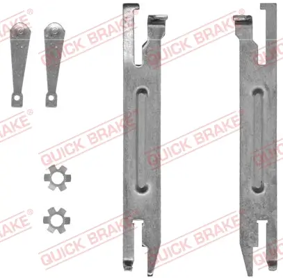 Nachsteller-Satz, Trommelbremse Hinterachse QUICK BRAKE 105 53 004