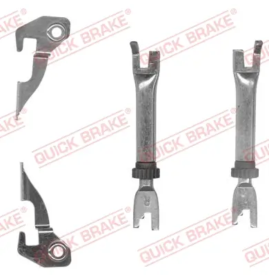 Nachsteller-Satz, Trommelbremse Hinterachse QUICK BRAKE 107 53 001 Bild Nachsteller-Satz, Trommelbremse Hinterachse QUICK BRAKE 107 53 001