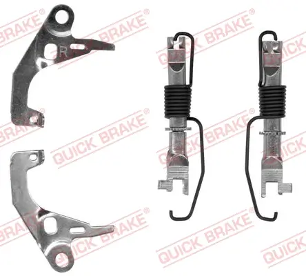 Nachsteller-Satz, Trommelbremse Hinterachse QUICK BRAKE 108 53 001