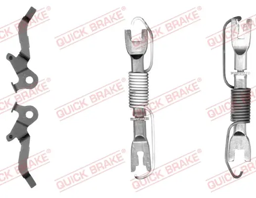 Nachsteller-Satz, Trommelbremse Hinterachse QUICK BRAKE 108 53 007
