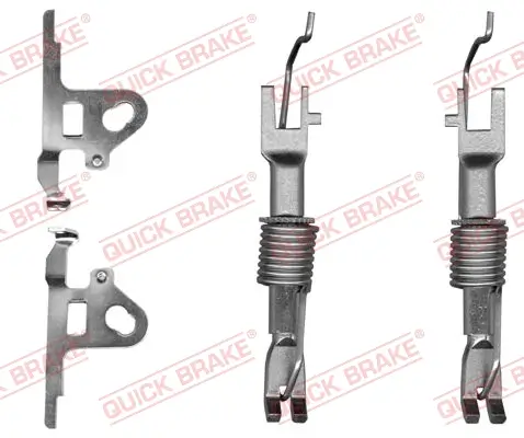 Nachsteller-Satz, Trommelbremse Hinterachse QUICK BRAKE 108 53 011