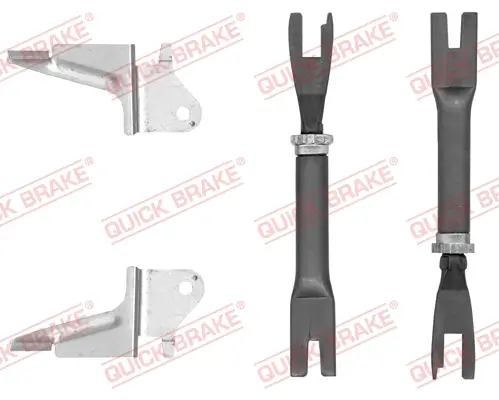 Nachsteller-Satz, Trommelbremse Hinterachse QUICK BRAKE 108 53 014