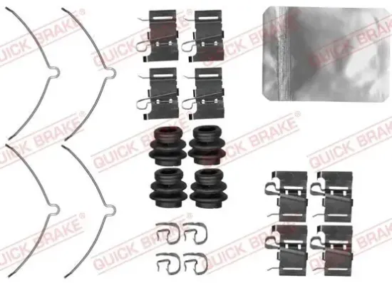 Zubehörsatz, Scheibenbremsbelag QUICK BRAKE 109-0001 Bild Zubehörsatz, Scheibenbremsbelag QUICK BRAKE 109-0001