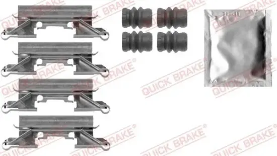 Zubehörsatz, Scheibenbremsbelag QUICK BRAKE 109-0002 Bild Zubehörsatz, Scheibenbremsbelag QUICK BRAKE 109-0002