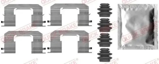 Zubehörsatz, Scheibenbremsbelag QUICK BRAKE 109-0006 Bild Zubehörsatz, Scheibenbremsbelag QUICK BRAKE 109-0006