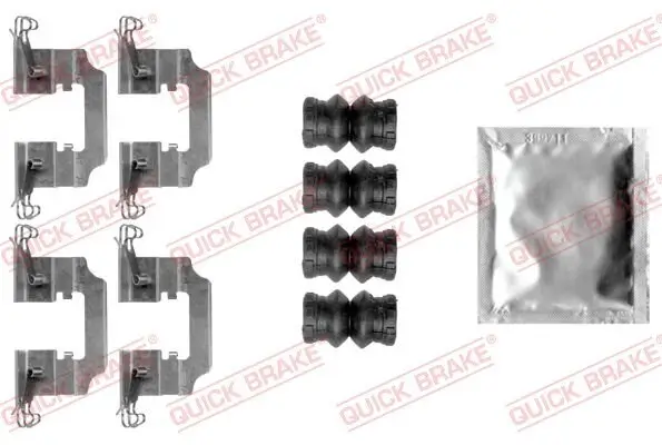 Zubehörsatz, Scheibenbremsbelag QUICK BRAKE 109-0008