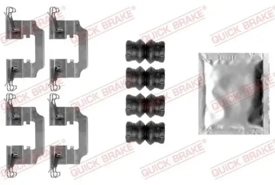 Zubehörsatz, Scheibenbremsbelag QUICK BRAKE 109-0008 Bild Zubehörsatz, Scheibenbremsbelag QUICK BRAKE 109-0008