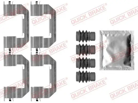 Zubehörsatz, Scheibenbremsbelag QUICK BRAKE 109-0011