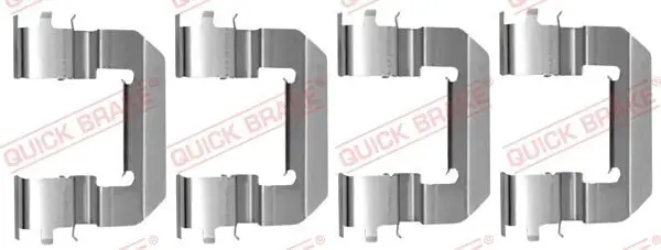 Zubehörsatz, Scheibenbremsbelag QUICK BRAKE 109-0014