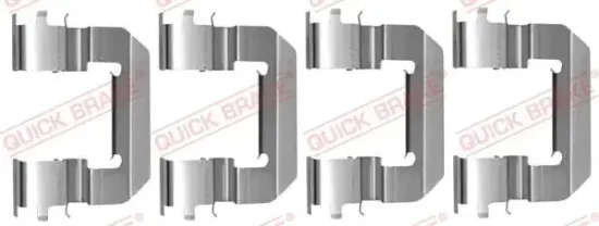 Zubehörsatz, Scheibenbremsbelag QUICK BRAKE 109-0014 Bild Zubehörsatz, Scheibenbremsbelag QUICK BRAKE 109-0014