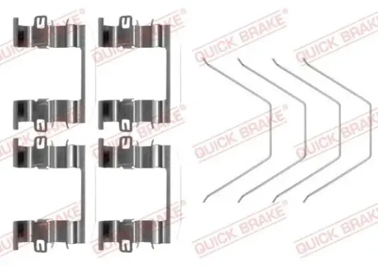 Zubehörsatz, Scheibenbremsbelag QUICK BRAKE 109-0016 Bild Zubehörsatz, Scheibenbremsbelag QUICK BRAKE 109-0016