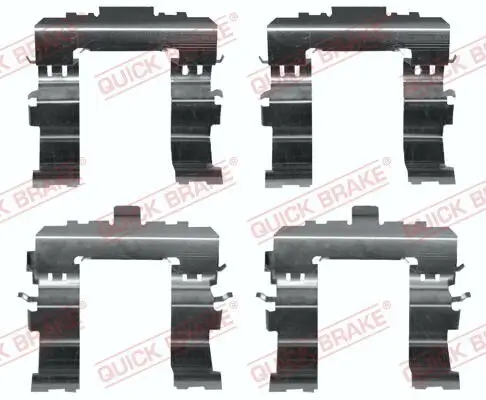 Zubehörsatz, Scheibenbremsbelag QUICK BRAKE 109-0020 Bild Zubehörsatz, Scheibenbremsbelag QUICK BRAKE 109-0020