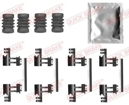 Zubehörsatz, Scheibenbremsbelag QUICK BRAKE 109-0027 Bild Zubehörsatz, Scheibenbremsbelag QUICK BRAKE 109-0027