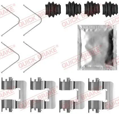 Zubehörsatz, Scheibenbremsbelag QUICK BRAKE 109-0033