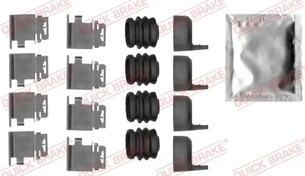 Zubehörsatz, Scheibenbremsbelag QUICK BRAKE 109-0036