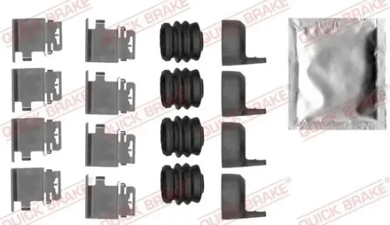 Zubehörsatz, Scheibenbremsbelag QUICK BRAKE 109-0036 Bild Zubehörsatz, Scheibenbremsbelag QUICK BRAKE 109-0036