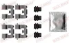 Zubehörsatz, Scheibenbremsbelag Hinterachse QUICK BRAKE 109-0039