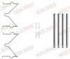 Zubehörsatz, Scheibenbremsbelag Vorderachse QUICK BRAKE 109-0040