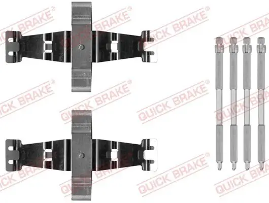 Zubehörsatz, Scheibenbremsbelag QUICK BRAKE 109-0042