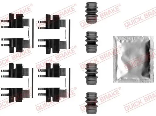 Zubehörsatz, Scheibenbremsbelag QUICK BRAKE 109-0045