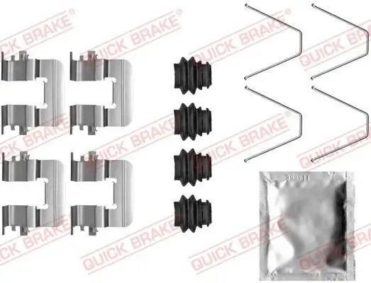 Zubehörsatz, Scheibenbremsbelag QUICK BRAKE 109-0046 Bild Zubehörsatz, Scheibenbremsbelag QUICK BRAKE 109-0046