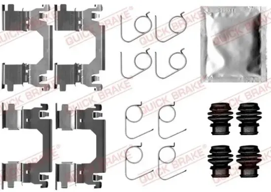 Zubehörsatz, Scheibenbremsbelag QUICK BRAKE 109-0053 Bild Zubehörsatz, Scheibenbremsbelag QUICK BRAKE 109-0053