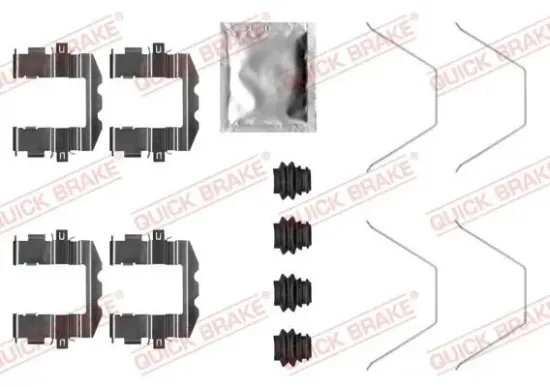 Zubehörsatz, Scheibenbremsbelag QUICK BRAKE 109-0057 Bild Zubehörsatz, Scheibenbremsbelag QUICK BRAKE 109-0057