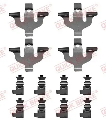 Zubehörsatz, Scheibenbremsbelag QUICK BRAKE 109-0066 Bild Zubehörsatz, Scheibenbremsbelag QUICK BRAKE 109-0066