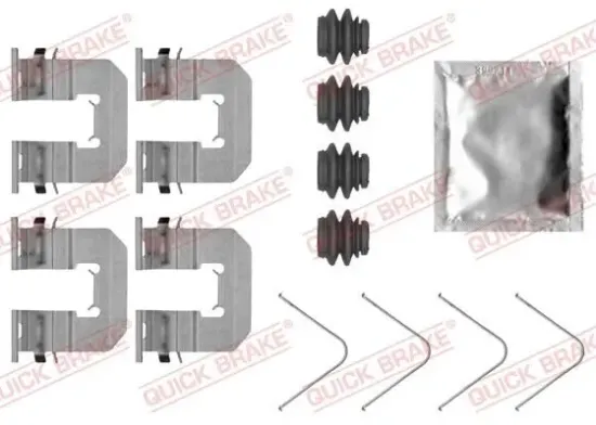 Zubehörsatz, Scheibenbremsbelag QUICK BRAKE 109-0068 Bild Zubehörsatz, Scheibenbremsbelag QUICK BRAKE 109-0068