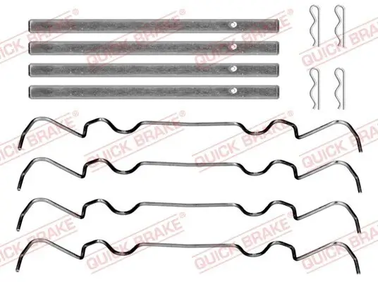 Zubehörsatz, Scheibenbremsbelag QUICK BRAKE 109-0069