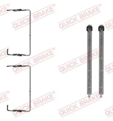 Zubehörsatz, Scheibenbremsbelag QUICK BRAKE 109-0071